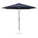 Parasol rond Bolero Seville 3m bleu marine