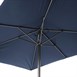 Parasol rectangulaire Bolero Seville 2x3m bleu marine