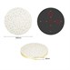 Plateau de table rond Terrazzo Bolero 600 mm