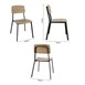 Chaises d'intérieur en bois Bolero Beaufort (lot de 2)