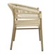Fauteuils en corde naturelle tressée Bolero Florence (lot de 2)