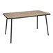 Table rectangulaire effet bois Bolero Santorini 1400mm
