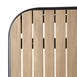 Table rectangulaire effet bois Bolero Santorini 1400mm