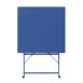 Table de terrasse carrée Bolero Perth bleu marine foncé