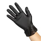 Gants vinyle non poudrés Hygiplas noirs 