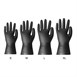 Gants vinyle non poudrés Hygiplas noirs 