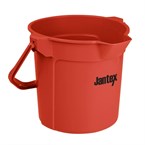 Seau gradué avec bec verseur Jantex 10L rouge 