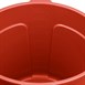 Seau gradué avec bec verseur Jantex 10L rouge 