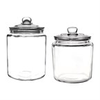 Ensemble de bocaux à biscuits en verre Olympia 6350ml et 3800ml
