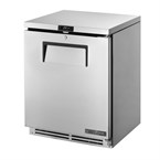 Vitrine négative dessous de comptoir 1 porte battante True 147L TUC-24F-HC 