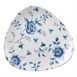 Assiettes triangulaires Churchill Vintage Prints Blue Rose Chintz Pattern192mm (Lot de 12)