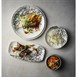Assiettes rondes Churchill Kintsugi Accents Quartz Black Evolve 217mm (Lot de 12)