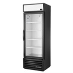 Vitrine positive libre service 1 porte True 538L noire GDM-19T-HC~TSL01