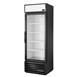 Vitrine positive libre service 1 porte True 538L noire GDM-19T-HC~TSL01