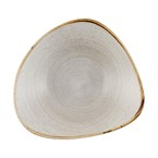 Bols triangulaires Churchill Stonecast Raw Lotus Grey 178mm (Lot de 12)