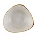 Bols triangulaires Churchill Stonecast Raw Lotus Grey 178mm (Lot de 12)
