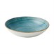 Assiettes coupes rondes Churchill Stonecast Raw Teal 182mm (Lot de 12)