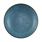 Assiettes coupes rondes Churchill Stonecast Raw Evolve Teal 248mm (Lot de 12)