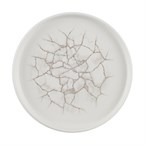 Assiettes avec rebord Churchill Studio Prints Kintsugi Agate Grey 220mm (Lot de 6)