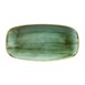 Assiettes oblongues Churchill Stonecast Samphire Green 153 x 298mm (Lot de 12)