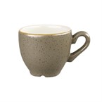 Tasses à espresso Churchill Stonecast Peppercorn Grey 100ml (Lot de 12)