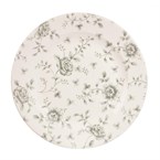 Assiettes plates Churchill Vintage Prints Rose ChintzGrey 305mm (Lot de 6)