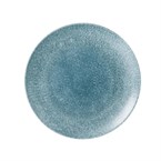 Assiettes rondes Churchill Studio Prints Raku Large Topaz Blue 288mm (Lot de 12)