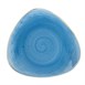 Assiettes triangulaires Churchill Stonecast Cornflower Blue 229mm (Lot de 12)