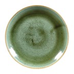 Assiettes rondes Churchill Stonecast Samphire Green 165mm (Lot de 12)