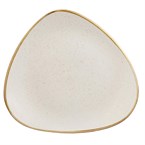 Assiettes triangulaires Churchill Stonecast Barley White 305mm (Lot de 6)