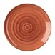 Assiettes rondes Churchill Stonecast Spiced Orange 217mm (Lot de 12)