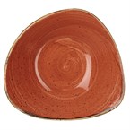 Bols triangulaires Churchill Stonecast Spiced Orange 235mm (Lot de 12)