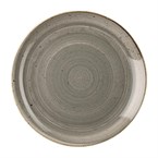 Assiettes rondes Churchill Stonecast Peppercorn Grey 165mm (Lot de 12)