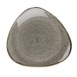 Assiettes triangulaires Churchill Stonecast Peppercorn Grey 305mm (Lot de 6)