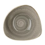 Bols triangulaires Churchill Stonecast Peppercorn Grey 235mm (Lot de 12)