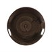 Assiettes avec rebord Churchill Stonecast Patina Black 288mm (Lot de 12)