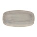 Assiettes oblongues Churchill Stonecast Peppercorn Grey 189 x 355mm (Lot de 6)