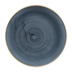 Assiettes coupe ronde Churchill Stonecast Blueberry 182mm (Lot de 12)