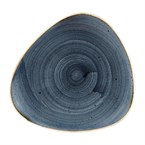 Assiettes triangulaires Churchill Stonecast Blueberry 192mm (Lot de 12)
