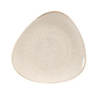 Assiettes triangulaires Churchill Stonecast Nutmeg Cream 265mm (Lot de 12)