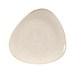Assiettes triangulaires Churchill Stonecast Nutmeg Cream 265mm (Lot de 12)