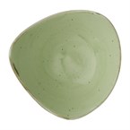 Bols triangulaires Churhill Stonecast Sage Green 185mm (Lot de 12)