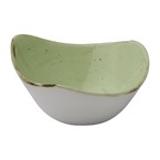 Bols triangulaires Churchill Stonecast Sage Green 153mm (Lot de 12)