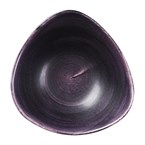 Bols triangulaires Churchill Stonecast Patina Purple 185mm (Lot de 12)