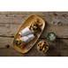 Assiettes oblongues Churchill Stonecast Tangerine Chefs' No. 3 (298 x 153mm) (Lot de 12)