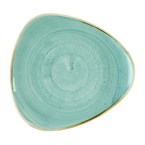 Assiettes triangulaires Churchill Stonecast Mint 229mm (Lot de 12)