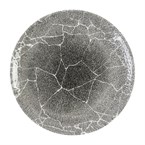 Assiettes rondes Churchill Studio Prints Kintsugi Quartz Black 260mm (Lot de 12)
