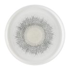 Assiettes avec rebord Churchill Studio Prints Fusion Agate Grey 210mm (Lot de 6)