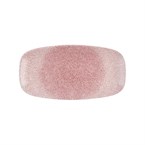 Assiettes oblongues Churchill Studio Prints Raku Rose Quartz Pink No. 4 (355 x 189mm) (Lot de 12)