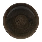 Bols Churchill Stonecast Patina Evolve Iron Black 182mm (Lot de 12)